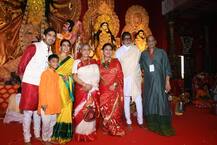 Durga Puja 2019: Big B, Jaya Bachchan Along With Kajol And Son Yug Goes Pandal Hopping On Maha Ashtami!