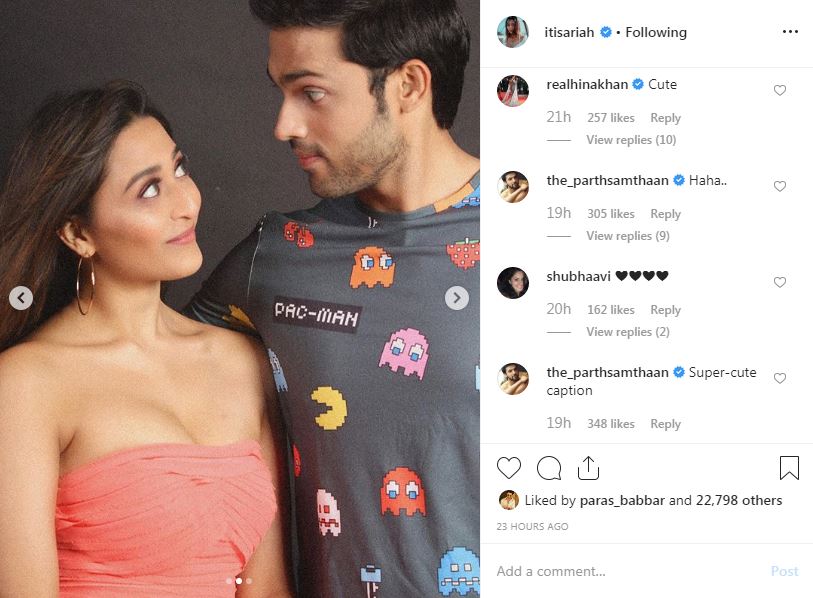 Kasautii Zindagii Kay' Actor Parth Samthaan's Alleged Girlfriend Ariah Agarwal Declares They Are ‘100% Compatible’ With Adorable PICS!