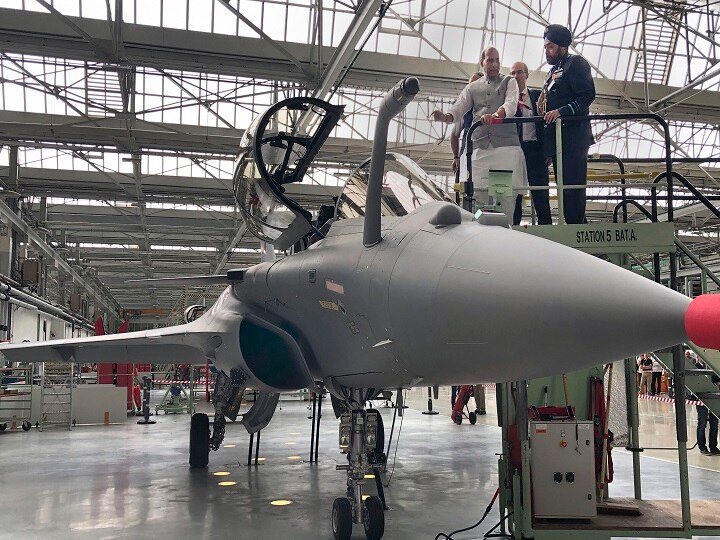 Rajnath Singh Takes Official Handover Of First Rafale In France; Takes Off RB001 For Sortie