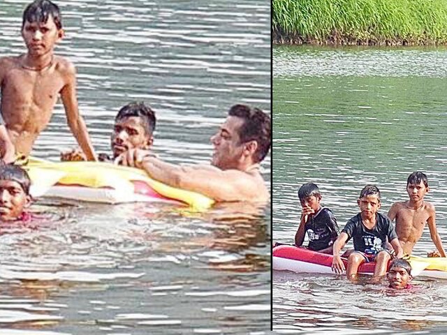 Salman Khan takes a deep dive with cool kids, Says