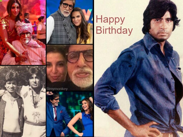 Happy Birthday Amitabh Bachchan: Daughter Shweta Bachchan & B-town pour out heartfelt wishes for the megastar as he turns 77 Happy Birthday Amitabh Bachchan: B-Town Wishes Big B, Vicky Kaushal's Father Sham Posts Throwback Pic From 1985 'Mard' Shoot!