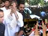 Amitabh Bachchan Greets Fans Amidst Chaos Outside Jalsa On His 77th Birthday