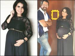 Pregnant Priya Ahuja Aka Rita Reporter From 'Taarak Mehta' Flaunts Her Baby Bump As She Poses With Hubby