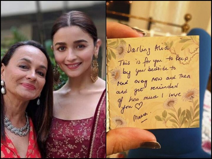 PIC: Alia Bhatt 'Terribly' Misses Mother Soni Razdan, Shares Her Handwritten Note PIC: Alia Bhatt 'Terribly' Misses Mother Soni Razdan, Shares Her Handwritten Note