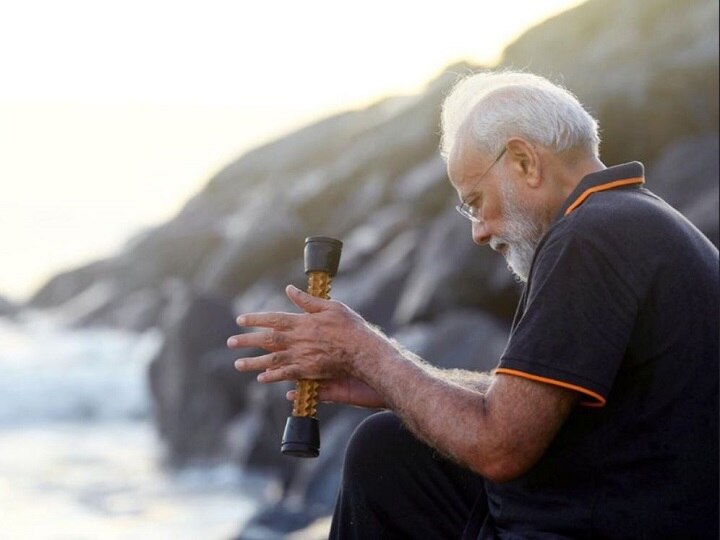 Was Carrying Acupressure Roller While Plogging At Mamallapuram Beach: PM Modi Was Carrying Acupressure Roller While Plogging At Mamallapuram Beach: PM Modi