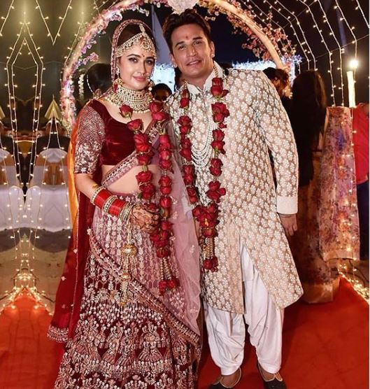 PICS: 'Nach Baliye 9' Couple Prince Narula & Yuvika Chaudhary Celebrate First Wedding Anniversary With A Small Puja!