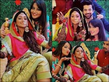 PICS: \'Yeh Rishta Kya Kehlata Hai\' Actress Mohena Kumari Singh Looks ELEGANT At Her Mehendi Ceremony