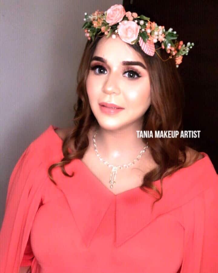 Ginni radiated pregnancy glow and she looked pretty in a gown. (Source- Tania make up artist)