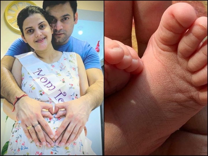 'Chidiya Ghar' Actress Trishikha Tripathi Shares FIRST Pic Of NEWBORN Son Aahish Tripathi 'Chidiya Ghar' Actress Trishikha Tripathi Shares FIRST Pic Of NEWBORN Son