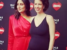 PIC: Pregnant Kalki Koechlin Flaunts Her Baby Bump As She Poses With Kareena Kapoor