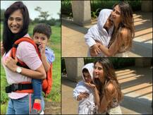 Shweta Tiwari Shares ADORABLE Pics Of Daughter Palak & Son Reyaansh From Fun-filled Outing