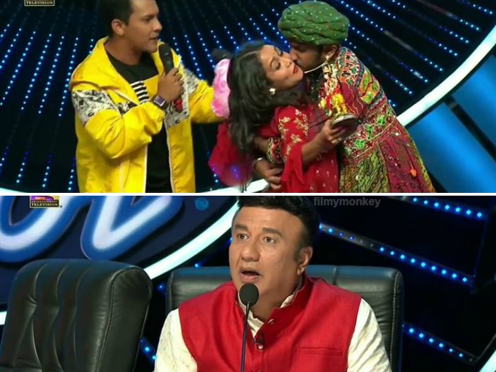 Indian Idol 11: Contestant forcibly kisses Neha Kakkar, hugs her tight on stage leaving her uncomfortable! WATCH VIDEO! Indian Idol 11: Contestant Forcibly Kisses Neha Kakkar, Hugs Her Tight On Stage Leaving Her Uncomfortable! WATCH VIDEO!