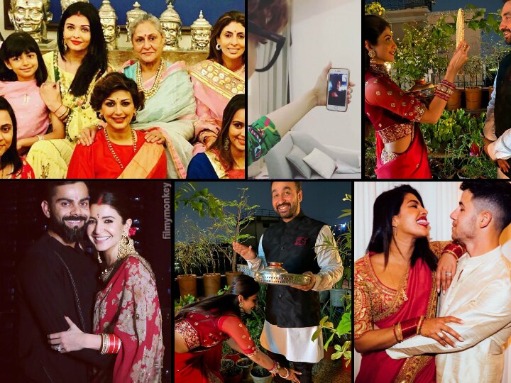 Anushka-Virat, Aishwarya Rai, Shilpa Shetty, Ayushmann-Tahira, Sonali-Bendre.. This is how Bollywood celebs celebrated Karva Chauth 2019 Anushka-Virat, Aishwarya, Shilpa Shetty, Ayushmann-Tahira, Sonali Bendre.. This is how Bollywood Celebs Celebrated Karva Chauth 2019