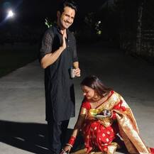PICS: ‘Yeh Rishta Kya Kehlata Hai’ Actress Parul Chauhan Celebrates Her FIRST Karwa Chauth With Hubby
