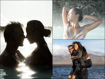 PICS: Milind Soman & Wife Ankita Konwar Turn Water Babies On Their Iceland Vacay