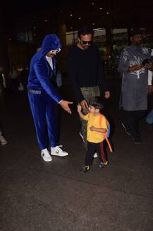 PICS: \'Little Fan\' Gives Ranveer Singh A Royal Ignore At Airport