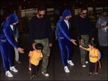 PICS: \'Little Fan\' Gives Ranveer Singh A Royal Ignore At Airport