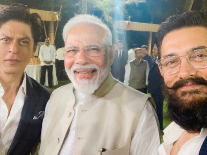 Shah Rukh Khan Shares Selfie With PM Narendra Modi & Aamir Khan 'Thank You Narendra Modi For Discussion On #ChangeWithin': SRK Shares PIC With PM & Aamir Khan