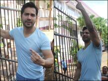 Maharashtra Elections 2019: Varun Dhawan Casts His Vote, Proudly Flaunts Inked Finger