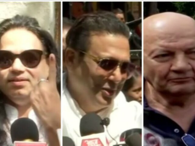 Maharashtra Assembly Election 2019: Kailash Kher, Govinda, Prem Chopra Urge Citizens To Exercise Their Right To Vote Maharashtra Assembly Election 2019: Kailash Kher, Govinda, Prem Chopra urge citizens to exercise their right to vote