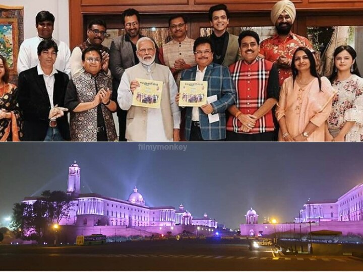 'Taarak Mehta Ka Ooltah Cashmah' cast cherishes time spent with PM Modi, Share from the Rashtrapi Bhawan 