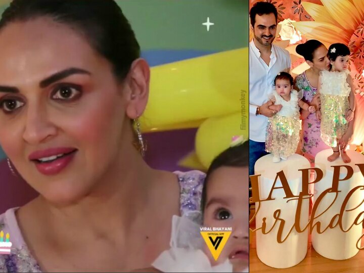 Here's closer look at Esha Deol's newborn daughter Miraya Takhtani who came out in public first time since birth during sister Radhya's 2nd Birthday Here's A Closer Look At Esha Deol's Newborn Daughter Miraya Takhtani Who Came Out In Public First Time Since Birth In June!