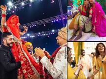 \'Yeh Rishta Kya Kehlata Hai\' Fame Mohena Kumari Singh\'s Unseen Varmaala Moment, More Pics Shared 10 Days After Wedding By Bestie Shampa Gopikrishna