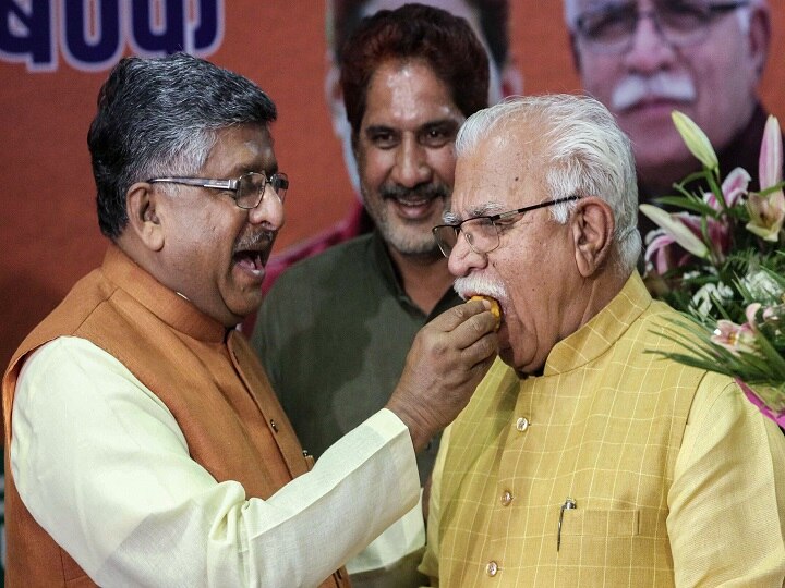 Manohar Lal Khattar To Be Haryana CM Again, May Take Oath For A Second Term On Sunday Manohar Lal Khattar Stakes Claim To Form New Govt In Haryana, To Take Oath As CM On Sunday