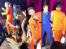 VIRAL VIDEO: Priyanka\'s singer-husband Nick Jonas Gets Groped By A Female Fan During LA Concert, Fans Blast The Girl!