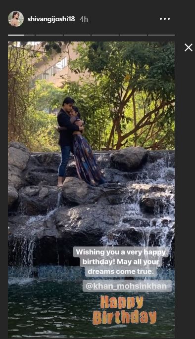Yeh Rishta Kya Kehlata Hai's Mohsin Khan's Girlfriend Shivangi Joshi Posts A Romantic Pic To Wish Him 