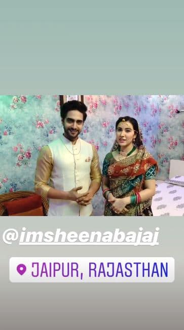 TV couple Sheena Bajaj and Rohit Purohit, who exchanged wedding vows in January 2019, also celebrated their first Diwali.