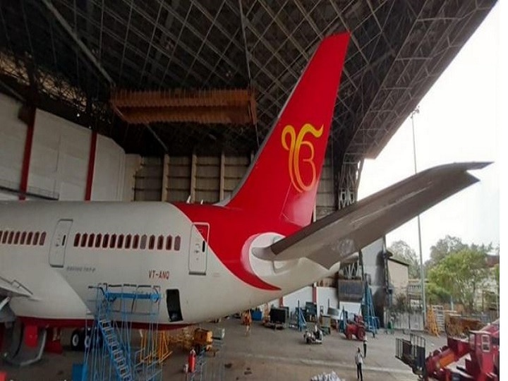 Sikh symbol Ek Onkar On Air India planes Triggers Controversy Air India Paints Sikh Symbol - 'Ek Onkar' On Its Jet, May Spark Controversy