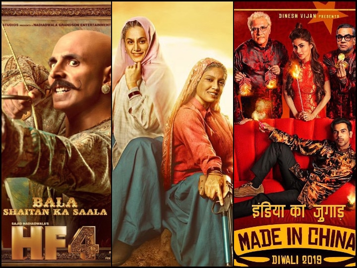 Housefull 4, Made In China, Saand Ki Aankh Box office collection first weekend Box Office Report: Here's How Much 'Housefull 4', 'Made In China' & 'Saand Ki Aankh' MINTED In FIRST Weekend