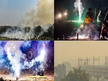 IN PICS: Delhi-NCR Chokes! Air Turns Toxic A Day After Diwali, People Complain Of Breathing Issues