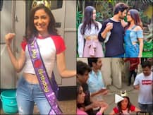 WATCH: Ananya Panday Celebrates Her Birthday A Day Early On Sets Of \'Pati Patni Aur Woh\' With Kartik & Bhumi