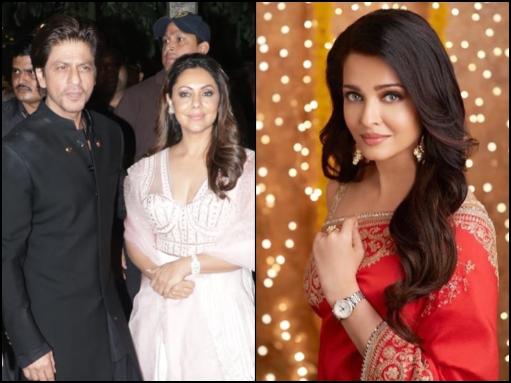 Shah Rukh Khan Saves Aishwarya Rai Manager Archana Sadanand From Fire Accident At Bachchan Diwali Party, Her Lehenga Caught Fire SRK Saves Aishwarya Rai's Manager From Fire Incident At Bachchan's Diwali Bash, Sustains Minor Burns