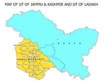 Govt Releases Maps Of Newly-created UTs Of Jammu & Kashmir, Ladakh