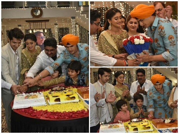 'Yeh Rishta Kya Kehlata Hai' Actor Mohsin Khan Aka 'Kartik' Celebrates His Birthday With Shivangi Joshi & Co-Stars On Show's Sets! See Pictures! PICS: 'Yeh Rishta Kya Kehlata Hai' Actor Mohsin Khan Celebrates His Birthday With Shivangi Joshi & Co-Stars On Show's Sets!