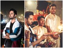 PICS: Ayushmann Khurrana Performs Ganga Aarti At Varanasi; Fulfills His College Dream!