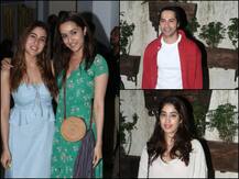PICS: Sara Ali Khan, Janhvi Kapoor, Varun Dhawan & Other B’wood Celebs Attend Special Screening Of ‘Bala’