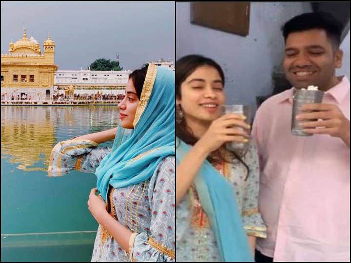 PICS: Janhvi Kapoor Seeks Blessings At Golden Temple Before Starting Shoot For 'Dostana 2' PICS: Janhvi Kapoor Seeks Blessings At Golden Temple, Enjoys Lassi Before Starting Shoot For 'Dostana 2'