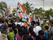 KBC 11 Row: NCP Protests Outside Sony TV\'s Mumbai Office Over Shivaji Maharaj Question!