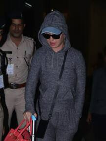 PICS: Pop Star Katy Perry Arrives In Mumbai For Her First Music Concert In India!