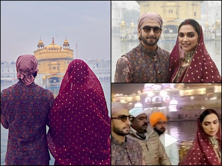 Deepika Padukone Ranveer Singh First Wedding Anniversary: After Tirupati, DeepVeer Seek Blessings At Golden Temple (PICS & Video) PICS & VIDEO: After Tirupati, Deepika-Ranveer Seek Blessings At Golden Temple On First Wedding Anniversary