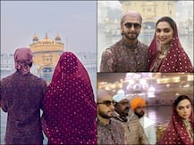 PICS & VIDEO: After Tirupati, Deepika-Ranveer Seek Blessings At Golden Temple On First Wedding Anniversary