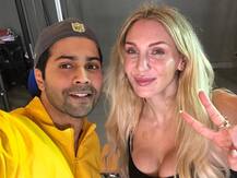 VIDEO: Varun Dhawan Teaches Bollywood Dance Moves To WWE Wrestler Charlotte Flair