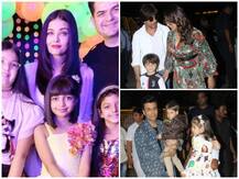 PICS: SRK-Gauri With Abram, Karan Johar With Yash-Roohi Attend Aaradhya Bachchan's 8th B'day Bash!
