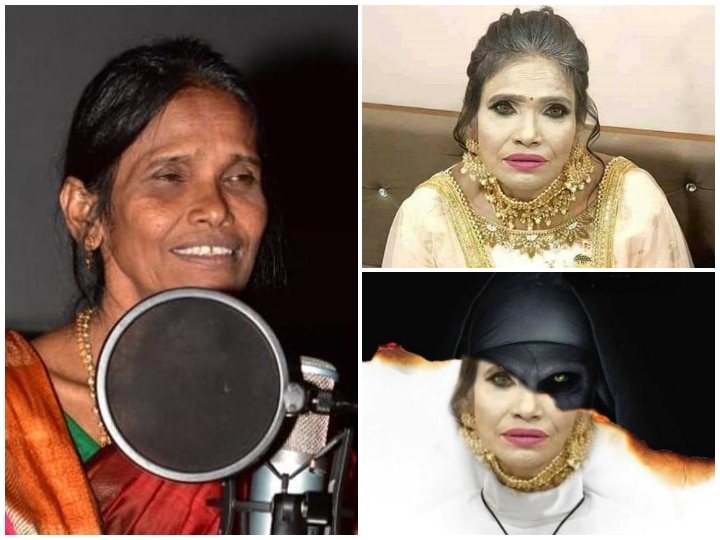 Netizens Troll Ranu Mondal Over Excess Make-Up In Latest Pictures; Memes Take Over Social Media! Netizens Troll Ranu Mondal For Excess Make-Up In Latest Pics; Memes Take Over Social Media!