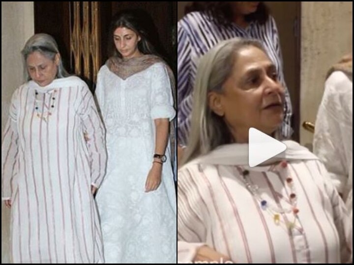 VIDEO: Jaya Bachchan Gets ANGRY On Paparazzi For Clicking Pics At Manish Malhotra Father Suraj Malhotra Prayer Meet VIDEO: Jaya Bachchan Vents Ire On Paps For Clicking Pics At Manish Malhotra's Father's Prayer Meet