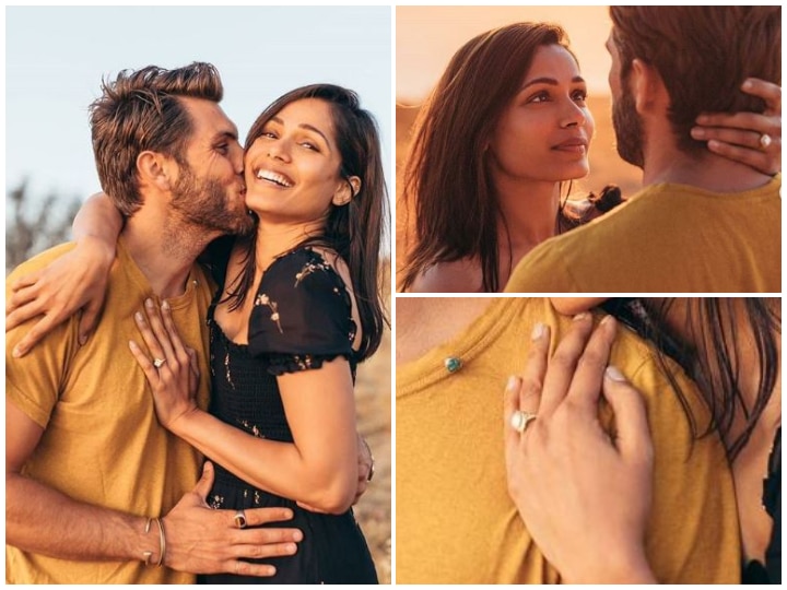 'Slumdog Millionaire' Actress Freida Pinto Engaged To Photographer Cory Tran; Flaunts Engagement Ring In Pictures! 'Slumdog Millionaire' Actress Freida Pinto Engaged To Beau; Flaunts Engagement Ring In PICS!